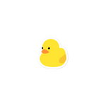 Duck Sticker