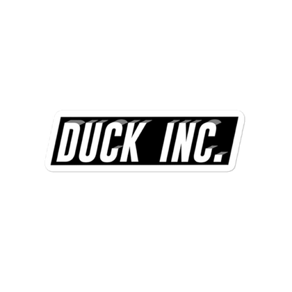 Duck Inc Text Sticker